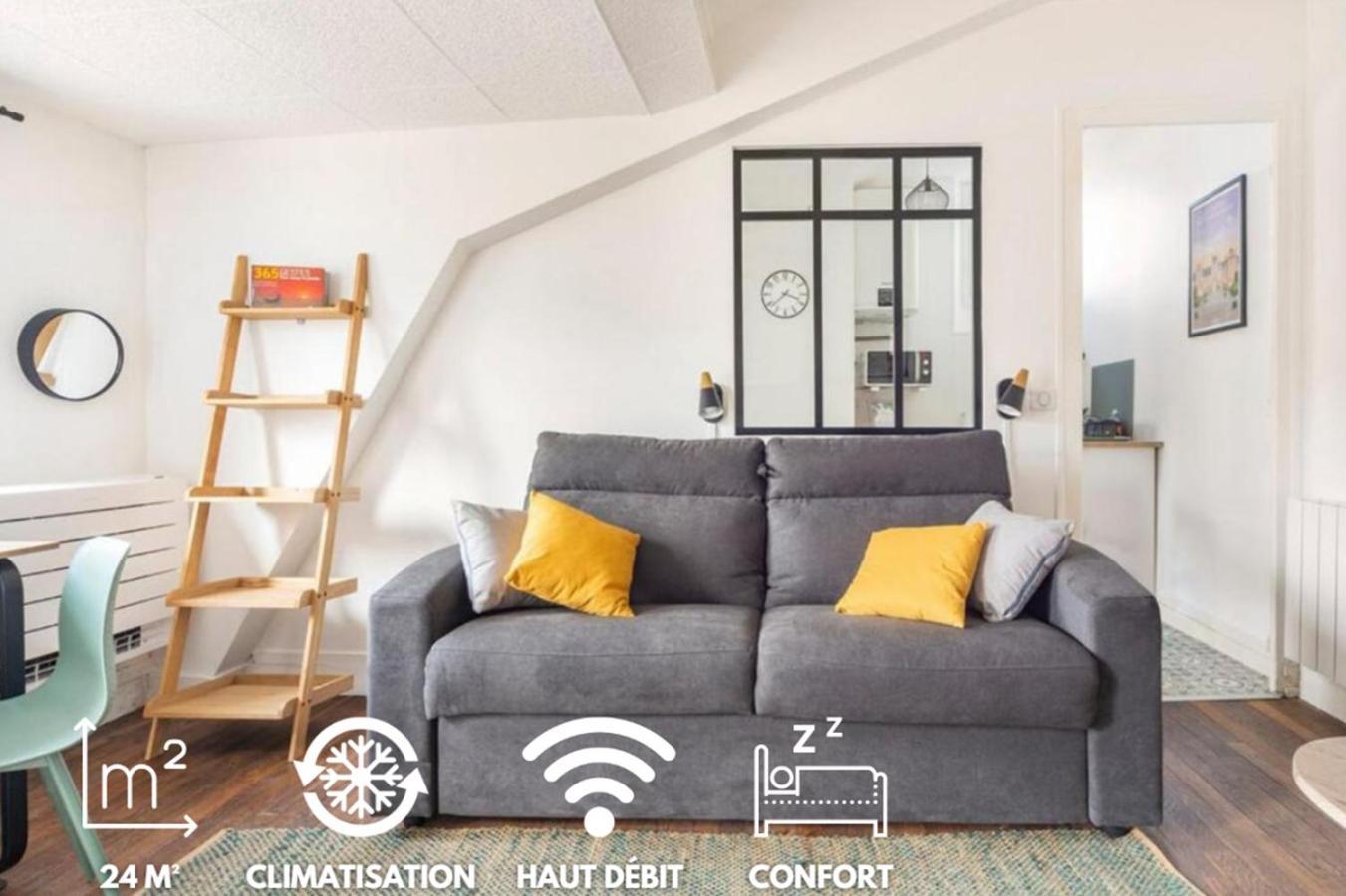 La Parenthese Sous Les Toits Apartment Fontainebleau Ngoại thất bức ảnh