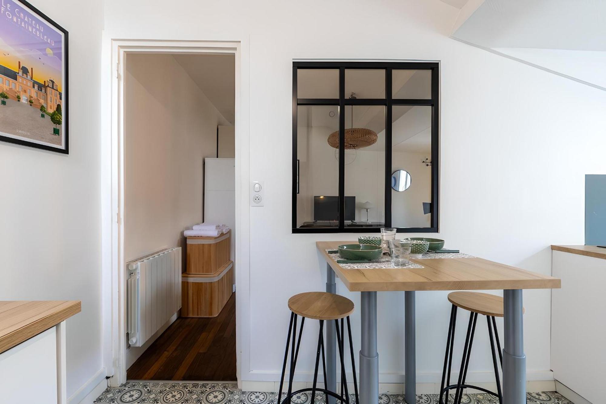 La Parenthese Sous Les Toits Apartment Fontainebleau Ngoại thất bức ảnh